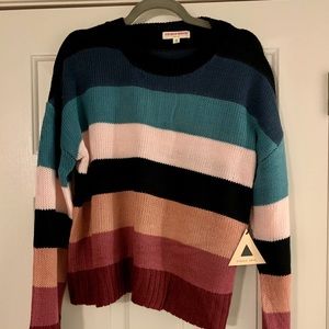 NWT XL Purple Snow sweater